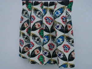 Bold Floral Skirt Ladies Size 14 Atmosphere Above Knee Unusual Party Summer Hols - Picture 1 of 9