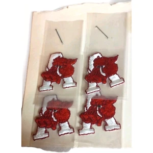 Arkansas Razorbacks HOGS Vintage Iron On Patch 3” X 2.5” 5 total in lot - Picture 1 of 2