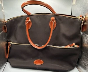 Dooley And  Bourke Handbag Purse Canvas - Bild 1 von 11
