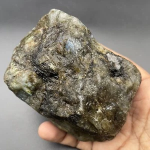 2608 quilates Piedra Preciosa Suelta Natural Labradorita Reiki Curativa Cristal Áspera - Imagen 1 de 4