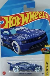 Camaro Hot Wheels Custom '77 AZUL - Imagen 1 de 5