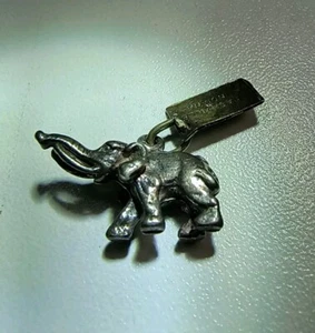 Sterling By Bell Bull Elephant Vintage 925 Charm GOP Republican Trump 3.5g - Picture 1 of 6