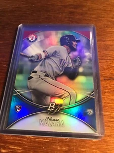 2016 Bowman Platinum Nomar Mazara TRUE RC #65! QTY Available - Picture 1 of 2