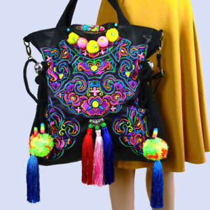 Hmong Vintage Thai Indian Ethnic hobo hippie bag tote shoulder bag 388B