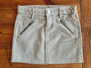 GAP Girls 7 Corduroy Skirt Light Gray - Picture 1 of 3