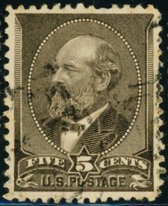 USA 205 sehr schöner Zentrierlichtstempel - Bild 1 von 1