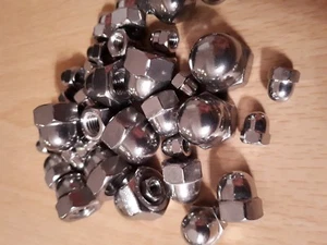 M5 M6 M8 M10 M12   Stainless Steel High Dome Cap Acorn Nuts A4  - Picture 1 of 5