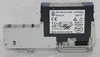 MOELLER XN-1AI-U (-10/0...+10VDC) ANALOG INPUT MODULE 225178 - Image 1 of 4