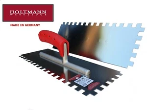 Holtmann Notched 12mm Trowel S/Steel - Made in Germany - Picture 1 of 6