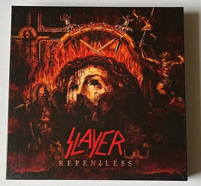 SLAYER: REPENTLESS Ltd Ed Picture Disc Vinyl LP Box Set w/ Blu-Ray/DVD/CD (2015) - Image 1 of 4