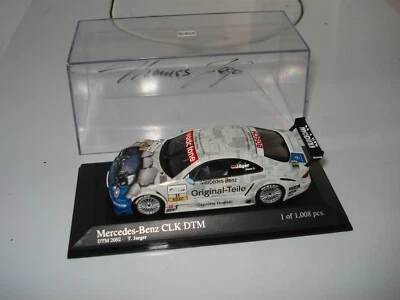 MERCEDES BENZ CLK DTM - MINICHAMPS - JAEGER - MERCEDES BENZ MINICHAMPS - FIRMADO Foto 1 de 4