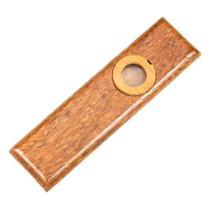 Kazoo - edles Holz Membranophon - Holz Mundharmonika, Jazz Sound & edle Tröte .. - Bild 1 von 5