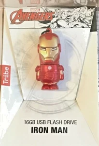 TRIBE AVENGERS IRON MAN 16 GB USB FLASH DRIVE - Picture 1 of 2