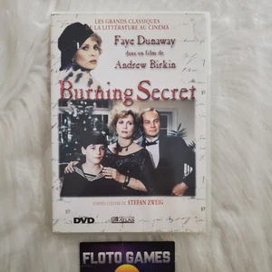 DVD ZONE 2 FR : Burning Secret - Faye Dunaway - 1988 - Floto Games - Picture 1 of 2