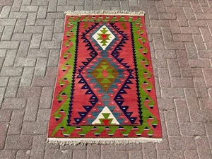 3x5 ft Turkish Oushak Kilim Rug Area – Rugs for Living Room - Picture 1 of 10
