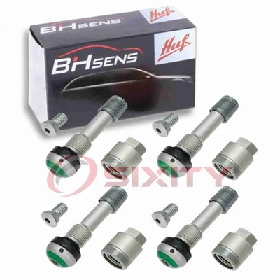 4 pc Huf TPMS Sensor Service Kits for 2001-2006 BMW 325i Tire Pressure gf - Image 1 of 4