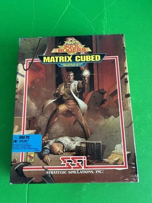 SSI Buck Rogers Matrix Cubed Big Box Juego de Rol***Más Raro Libro de Pistas*** Foto 1 de 4