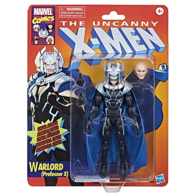 Figura Hasbro Marvel Legends 6" Warlord Professor X Uncanny X-Men Serie Retro Foto 1 de 4