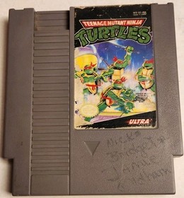 Nintendo NES Teenage Mutant Ninja Turtles Cartuccia Videogioco TMNT Funzionante