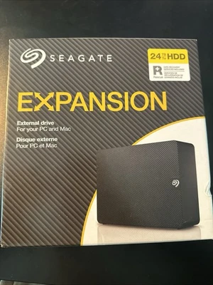 Seagate Expansion 24TB Desktop USB 3.0 External Hard Drive STKP24000400 NonEXOS - Image 1 of 3