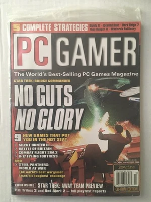PC Gamer Magazine OCT 2000 - Back Issue GAMER Magazine (CD-ROM) STAR TREK - Image 1 of 2