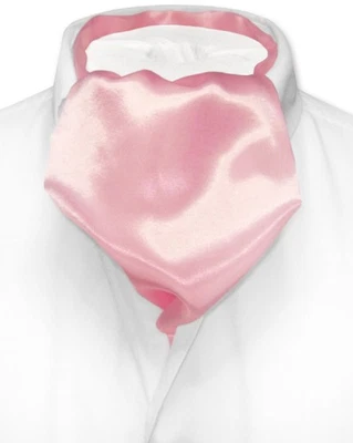 Corbata para hombre Biagio ASCOT color rosa claro liso corbata Foto 1 de 2