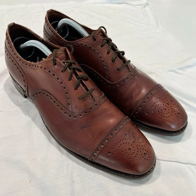 Мужские церкви Custom класса Wingtip платье туфли размер США 9,5 Великобритании 8,5 - Изображение 1 из 4