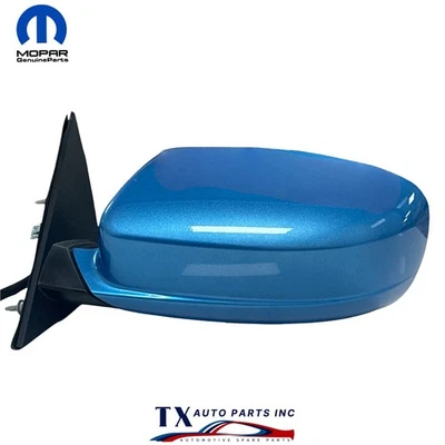 Espejo retrovisor lateral del conductor con memoria térmica atenuación BSM fabricante de equipos originales Dodge Charger 2011-2019 Foto 1 de 4