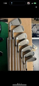 TaylorMade SIM MAX Iron Set 4-9 iron , AW KBS Regular Flex Steel Shafts RH - Picture 1 of 3