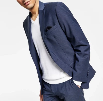 Bar III Men's Slim-Fit Wool-Blend Solid Suit Jacket MSRP $425 - Image 1 of 3