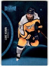 2021-22 Skybox Metal Universe Blue Luke Kunin #114 Nashville Predators
