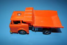 Vintage MARX Orange Plastic Dump Truck Ford C-Cab Vintage 1960's
