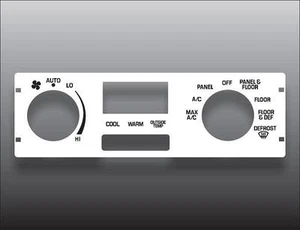 Ford Thunderbird Cougar 1994-1997 digital superposición de control de calefacción blanco HVAC - Imagen 1 de 1