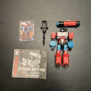 Transformers Generations Titans Return Perceptor Complete W/ Instructions T9 - Picture 1 of 4