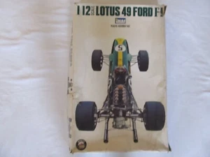 MAI 1/12 Big Scale No.12 Lotus 49 Ford F-1 Plastic Model Kit - Picture 1 of 10
