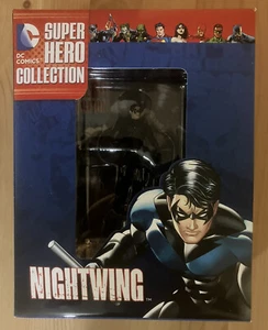 EAGLEMOSS 10cm Figurine NIGHTWING 1:21 Superhero Resin Model DC COMIC Booklet - Picture 1 of 6
