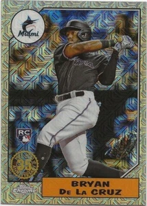 2022 Topps Update Silver Pack 1987 Chrome T87CU-20 Bryan De La Cruz Marlins RC - Picture 1 of 1