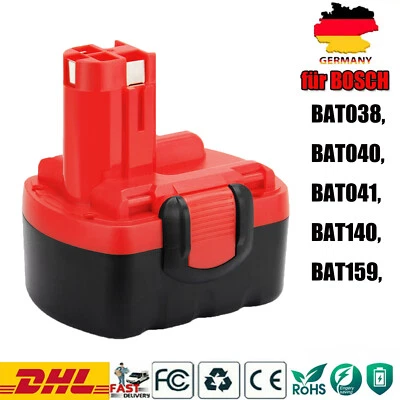 SHENTEC 3.5AH 14.4V für Bosch 2607335275 2607335533 BAT038 BAT040 PSR1440 Ni-MH Akku