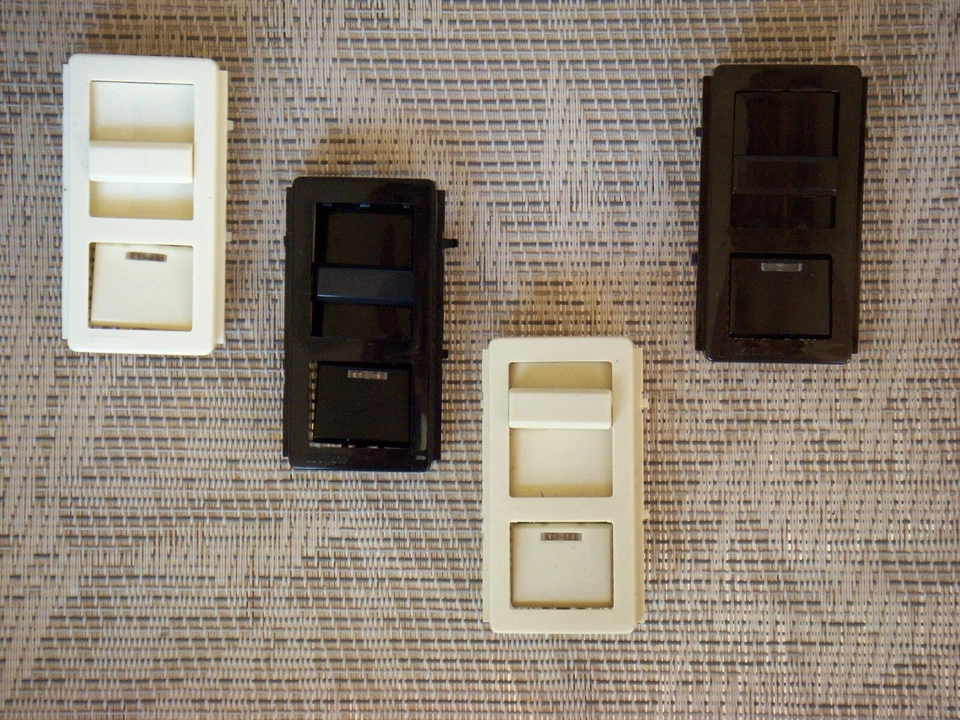 Leviton Black Color Change Conversion Kit for Illumatech Dimmer Switch IPKIT-E