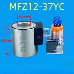 1 szt. Hydrauliczny zawór elektromagnetyczny Średnica otworu cewki 23MM Wysokość 51MM Miedź - Zdjęcie 1 z 10