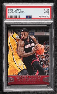 2013-14 Panini LeBron James #114 PSA 9 MINT