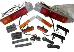 Suzuki Samurai Sierra SJ410 413 Jimny Gypsy Lights and Handles Set |Fit For - Foto 1 di 3