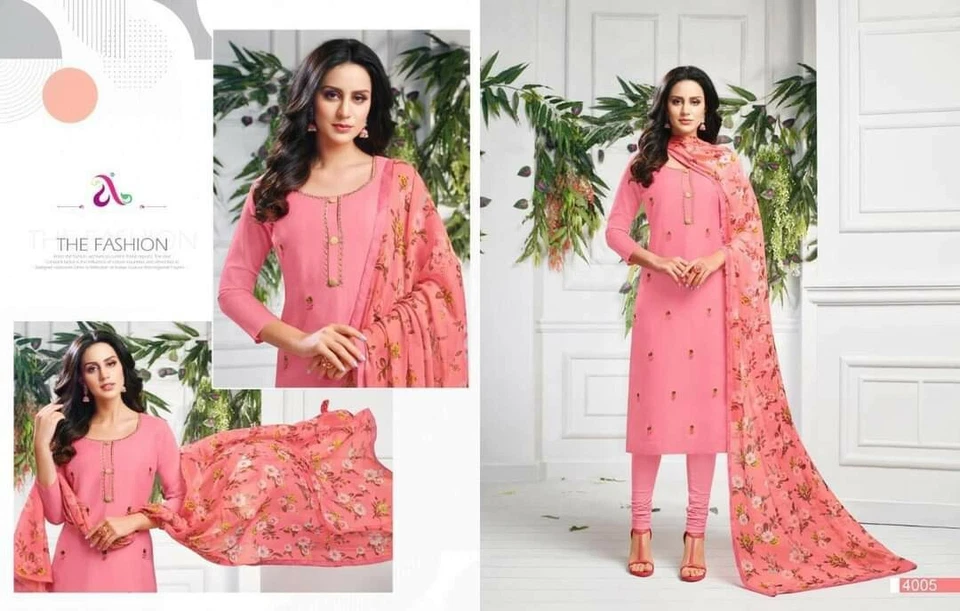 Vestido Shalwar indio paquistaní Salwar Kameez Churidhar diseñador cosido ~ 44XL  Foto 1 de 1