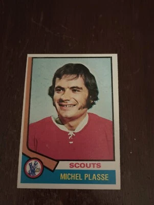 1974-75 Topps #257 Michel Plasse (EXMT) - Image 1 of 2