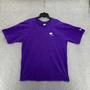 Vintage JAMES MADISON UNIVERSITY ALUMNI Single Stitch T Shirt Men XL Purple READ - Picture 1 of 18