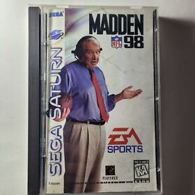 Madden 98 - CIB - Good - Sega Saturn