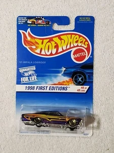 1998 HOT WHEELS FIRST EDITIONS 65 IMPALA LOWRIDER - Picture 1 of 1
