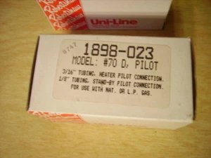 Robertshaw 1898-023 Modelo 70D Piloto Doble Tubo Natural o LP Uni-Line - NUEVO - - Imagen 1 de 3