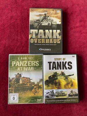 Tanks DVD Bundle - Tank Overhaul / Panzers at War / Story of Tanks (Great Value) - Image 1 of 3