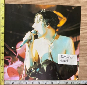 Dave Vanian Of The Damned Band Performance Scene On Stage Book Photograph - Picture 1 of 1
